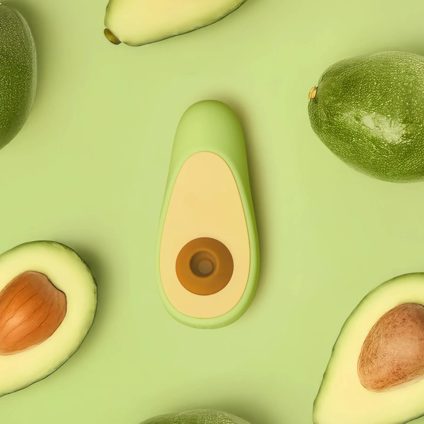 Aguacate — vista frontal